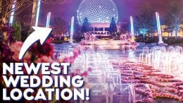 New Disney Weddings location in EPCOT
