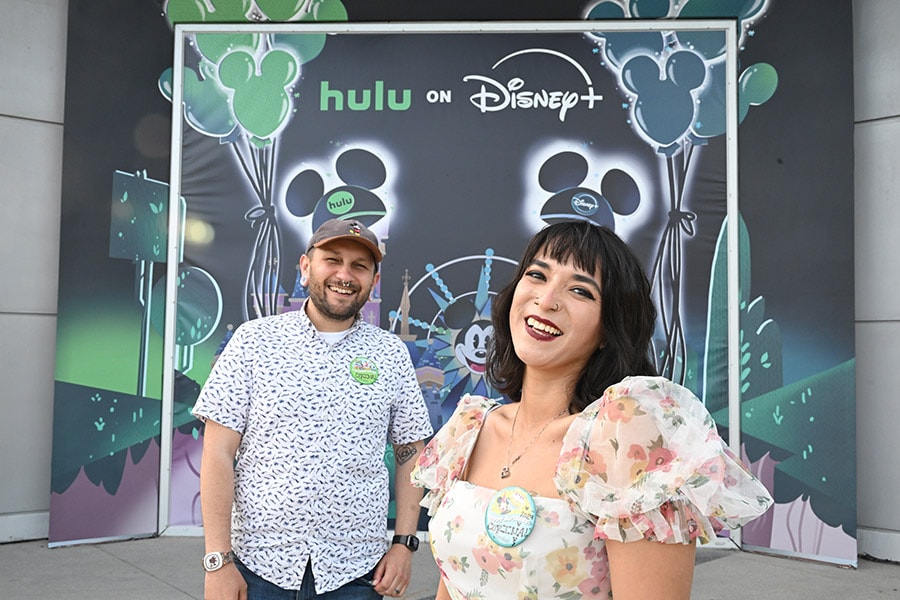 New Hulu on Disney+ Mural at Disneyland Resort