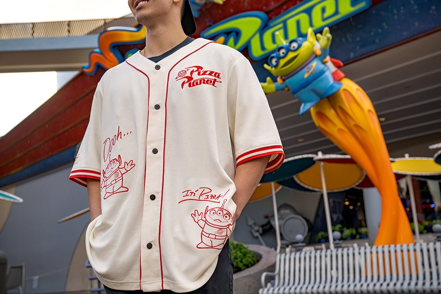 Disney Pizza Planet Merch Collection Jersey