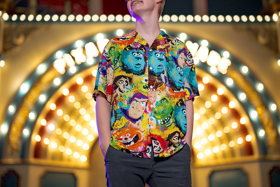 Disney Pixar Painted Merch Collection Shirt