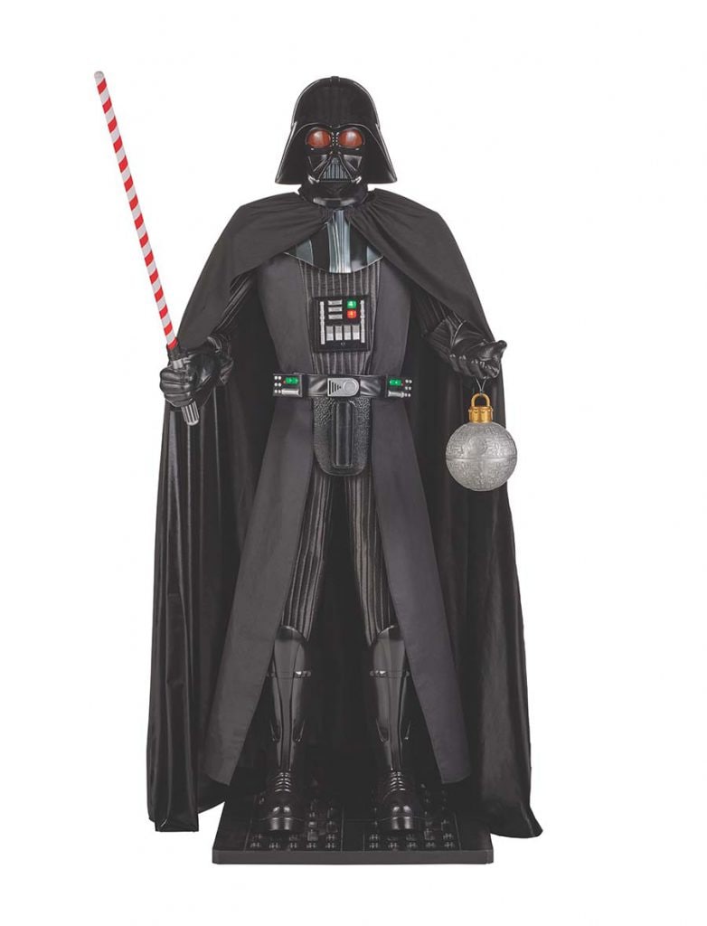 Darth Vader-inspired holiday animatronic from The Home Depot.
