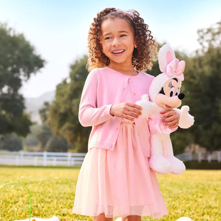 Minnie Mouse easter bunny plush