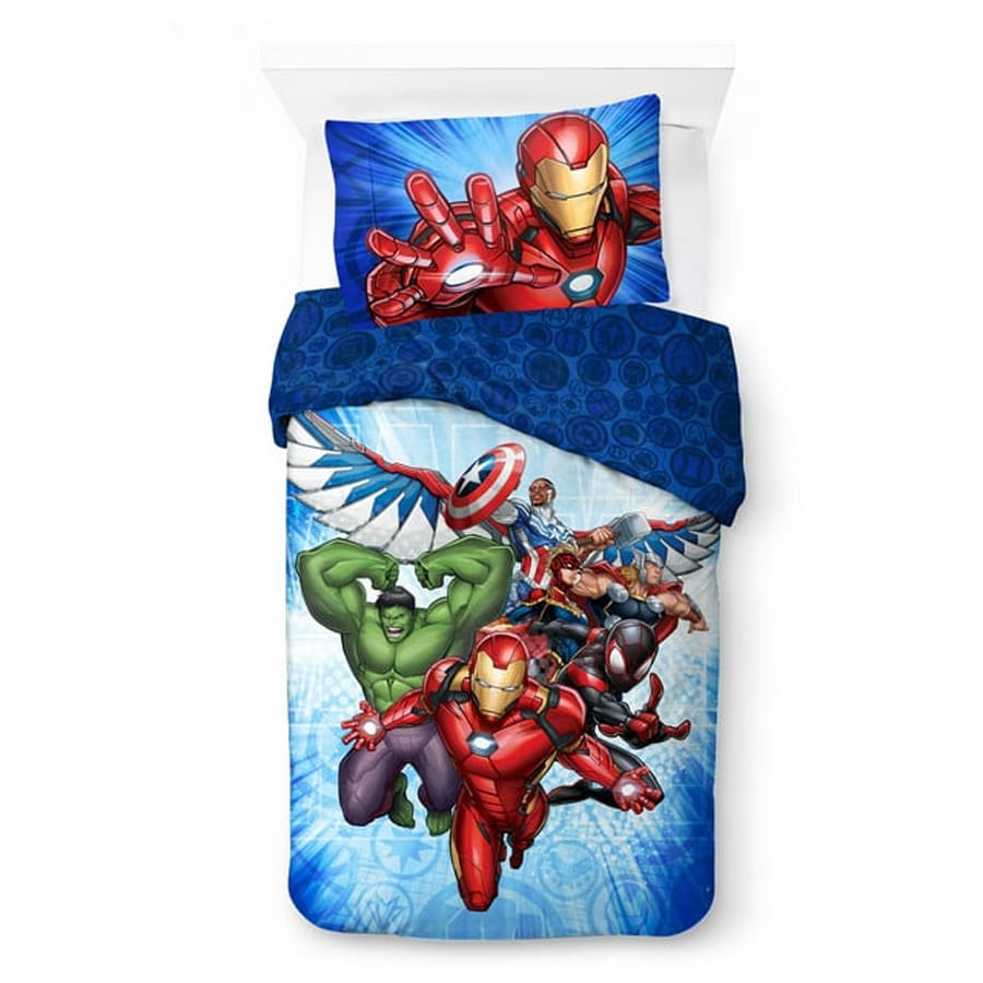 Marvel bed comforter set
