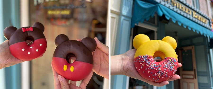 Specialty Donuts at Main Street Bakery, Hong Kong Disneyland