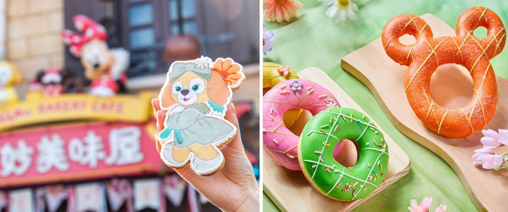 Rose Cookie and Spring Donut at Disney Parks