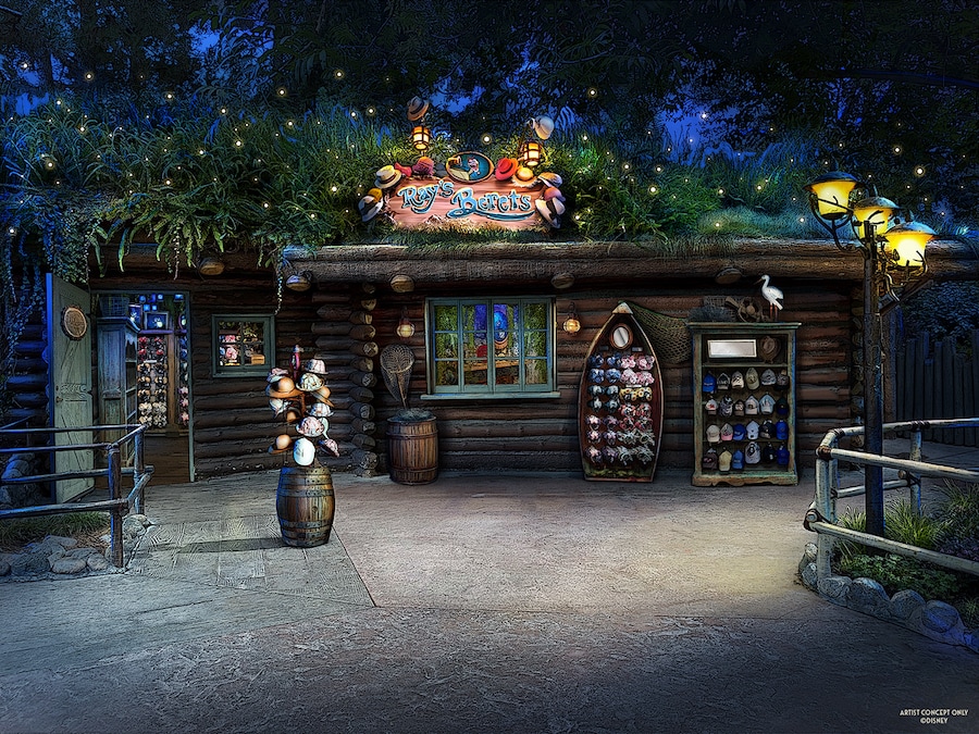 Louis’ Critter Club Retail Shop Coming to Disneyland Park Louis’ Critter Club (currently the left-hand side of Pooh Corner) will be the place to go for apparel, accessories, home decor and more featuring some of your favorite critters and Princess Tiana in Critter Country at Disneyland Park in Anaheim, Calif. This reimagined merchandise location inspired by “The Princess and the Frog” will further immerse guests into Princess Tiana’s story, along with the opening of the attraction, Tiana’s Bayou Adventure, later this year. (Artist Concept/Disneyland Resort)