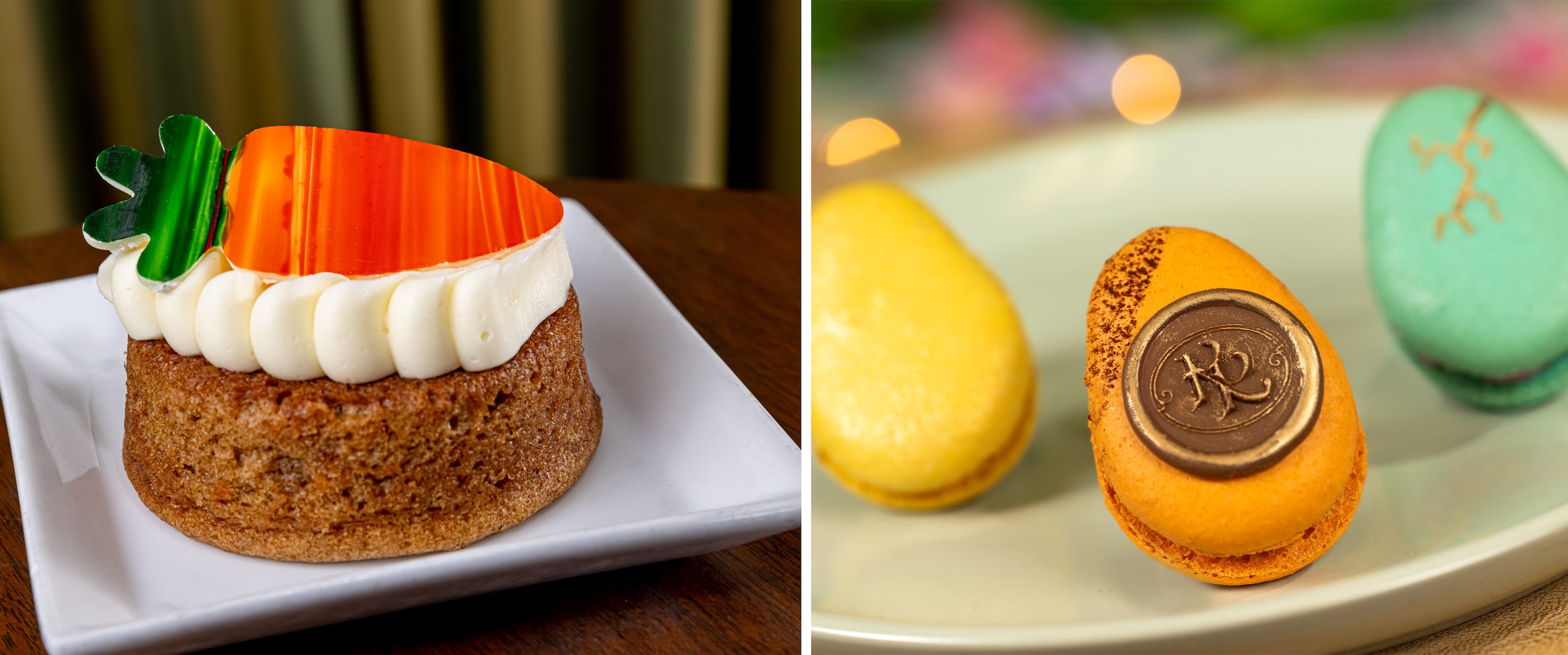 Carrot Cake and Easter Egg Macarons at Disney Parks