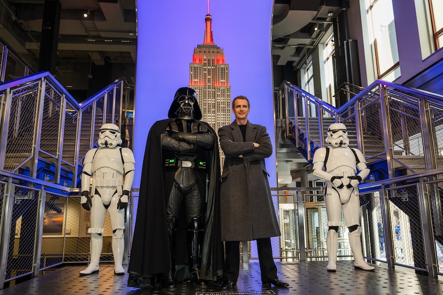 Star Wars takes over the Empire State Building in New York City