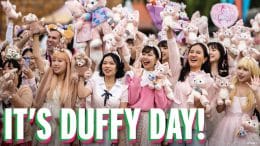 It's Duffy Day at Hong Kong Disneyland