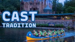 Cast Canoe Races at Walt Disney World