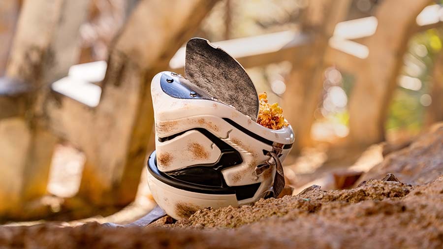 Salvaged Stormtrooper Helmet Bucket