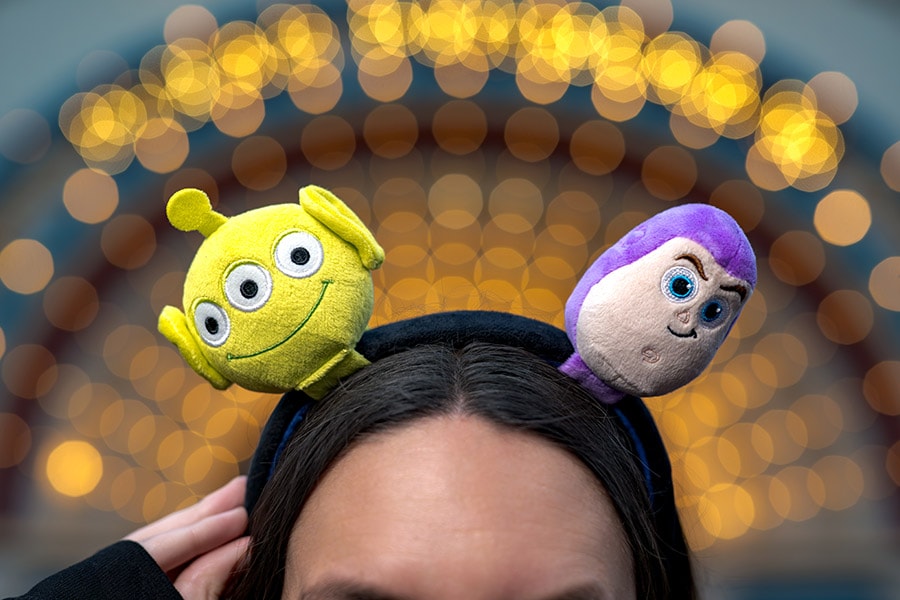 Disney Mini Toy Story Buzz Lightyear and Alien plush for create your own headband
