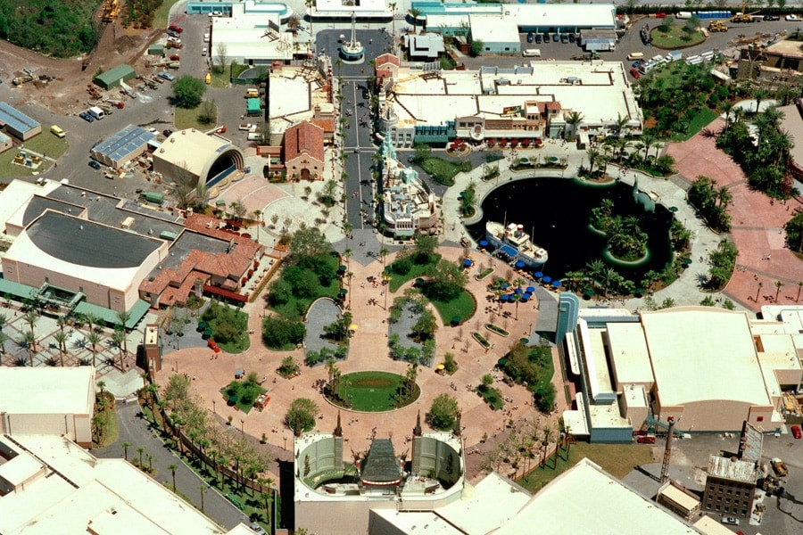 Aerial view of Disney's Hollywood Studios