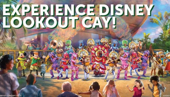 Disney Cruise Line Reveals Entertainment for New Island Destination
