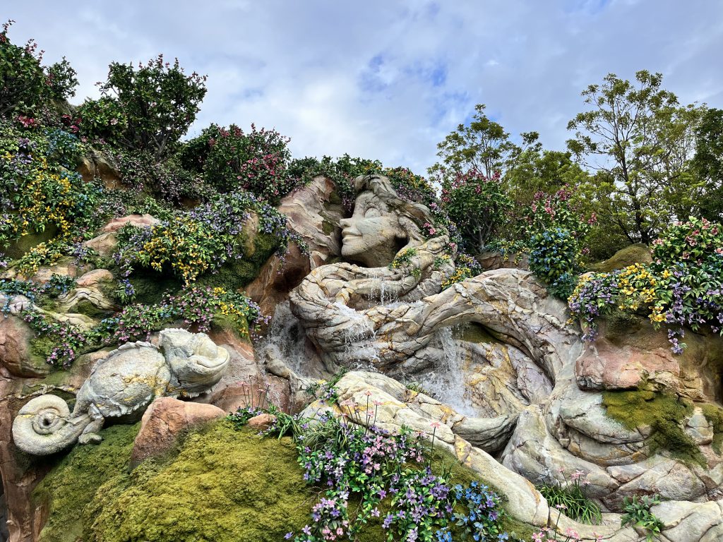Tangled Rockwork at Fantasy Springs at Tokyo DisneySea