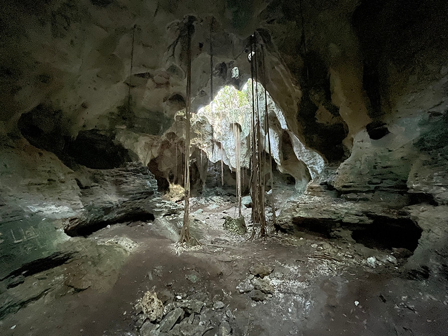 Cathedral Cave at Disney Lookout Cay
