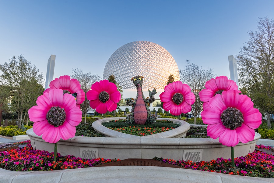 Figment Topiary at EPCOT