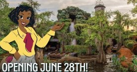 Opening day announced for Tiana's Bayou Adventure at Walt Disney World Resort