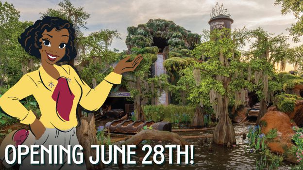 Opening day announced for Tiana's Bayou Adventure at Walt Disney World Resort