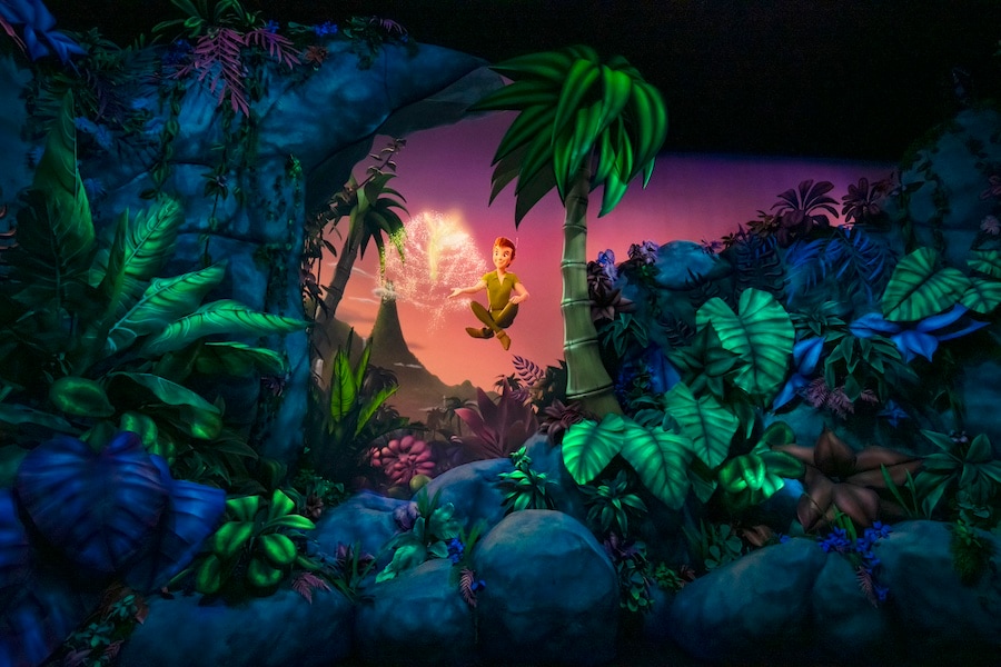 Scene in Peter Pan’s Never Land Adventure, Fantasy Springs at Tokyo DisneySea