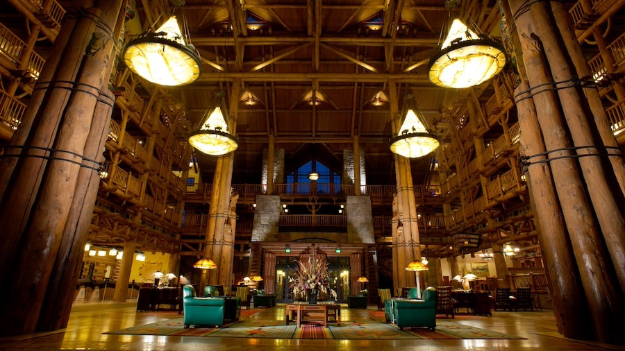 Disney’s Wilderness Lodge lobby