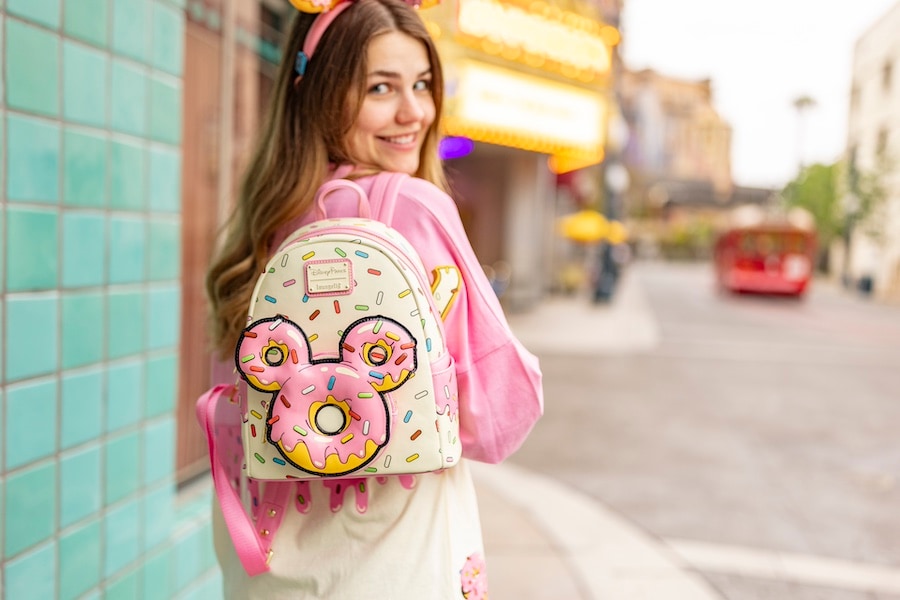 Disney Donut themed Loungefly Backpack