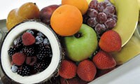 Deluxe Fruit Medley
- A selection of succulent fresh fruit with this luxurious fruit basket, graced with an artfully carved pineapple top.
Deluxe Fruit Medley
- A selection of succulent fresh fruit with this luxurious fruit basket, graced with an artfully carved pineapple top.