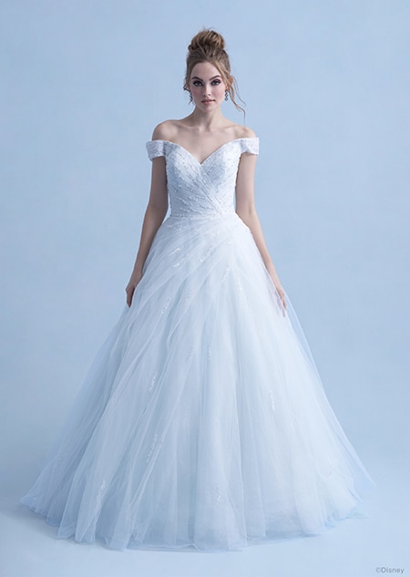 1x Handmake Wedding Gown Dress For Disney s Dolls Cinderella Snow White VG 