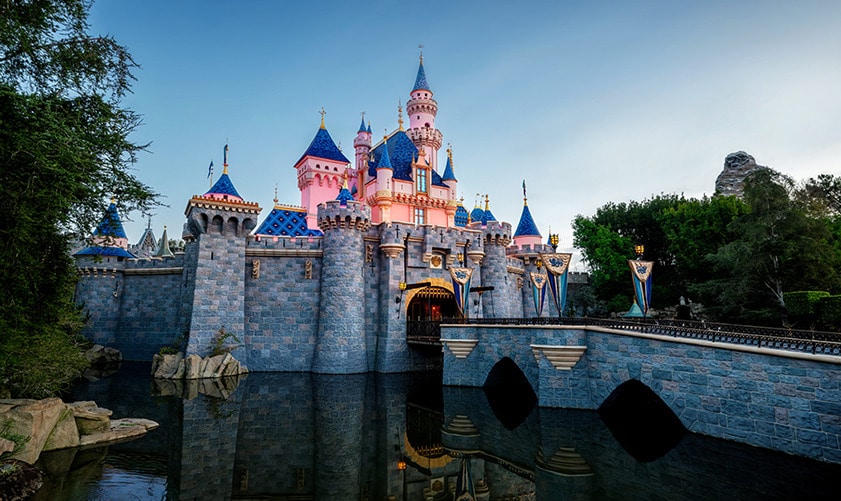 Sleeping Beauty Castle at the Disneyland Resort
