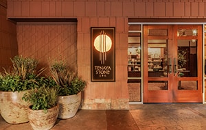 The entrance to Tenaya Stone Spa at Disney’s Grand Californian Hotel & Spa