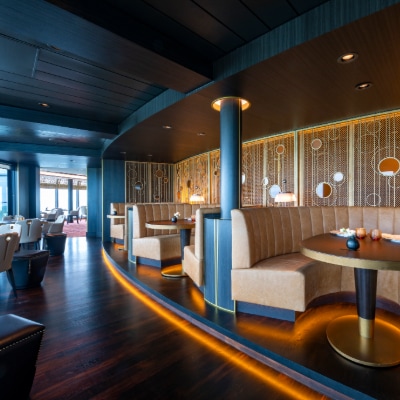 A dining room at Palo