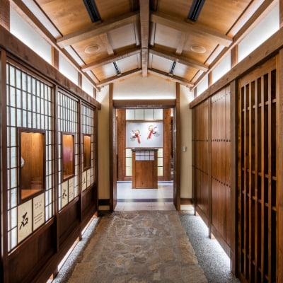 The entrance hallway of Takumi Tei