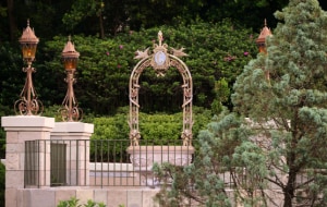 The wishing well at Cinderella Castle
