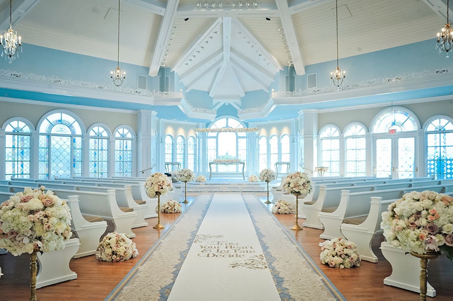 One Pavilion Three Looks Elegance Decor Disney Weddings