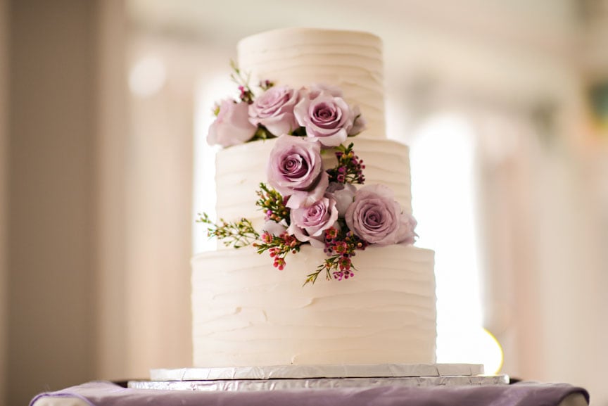 Wedding Cake Wednesday Rustic Lavender Disney Weddings