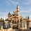 Castillo de Sleeping Beauty en el parque Disneyland