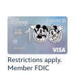 Chase Visa card featuring Disney 100 design