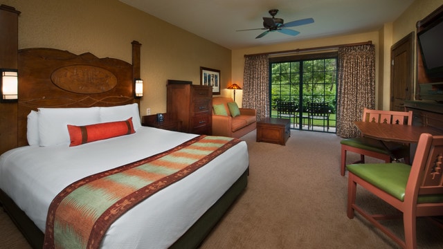 rooms & points | the villas at disney's wilderness lodge | disney