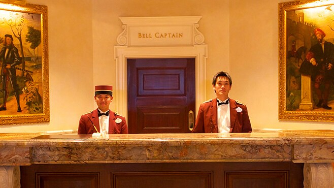 東京ディズニーシー・ホテルミラコスタのベルデスク