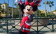 Minnie Mouse in Cheerleading Uniform