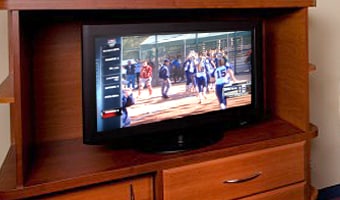 ESPN Wide World of Sports Channel A TV broadcasts an in-house channel featuring highlights from ESPN Wide World of Sports Complex