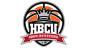 A logo for the 2025 HBCU Hoops Invitational