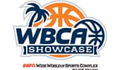 A logo for the 2026 WBCA Showcase