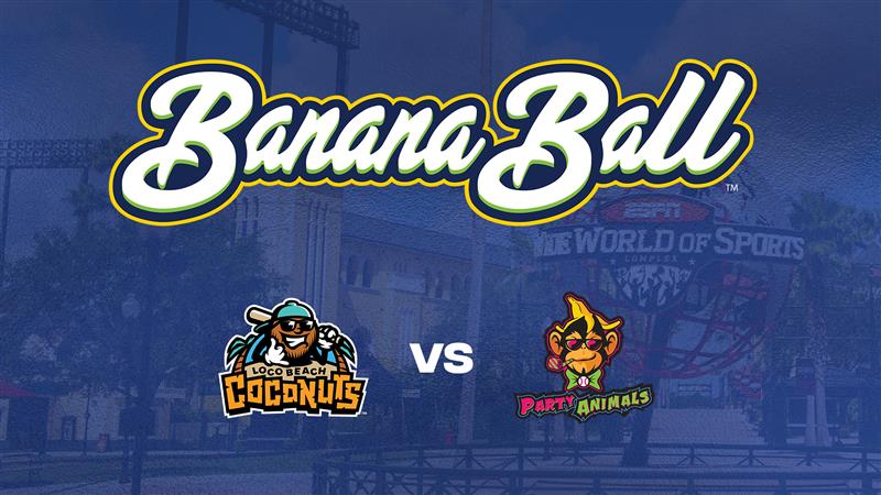 Banana Ball image: Loco Beach Coco Nuts. Vs. Party Animals