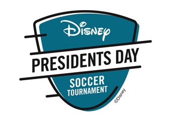 Disney Presidents Day Soccer Festival Logo