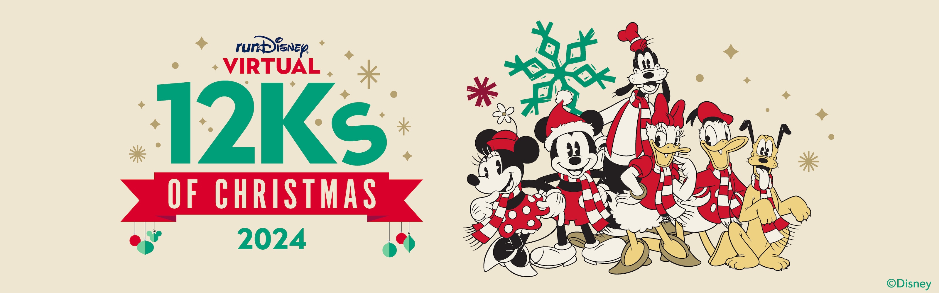 Virtual 12Ks of Christmas runDisney