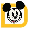Disney Annual Passholder icon featuring Mickey Mouse’s face inside a stylized letter D