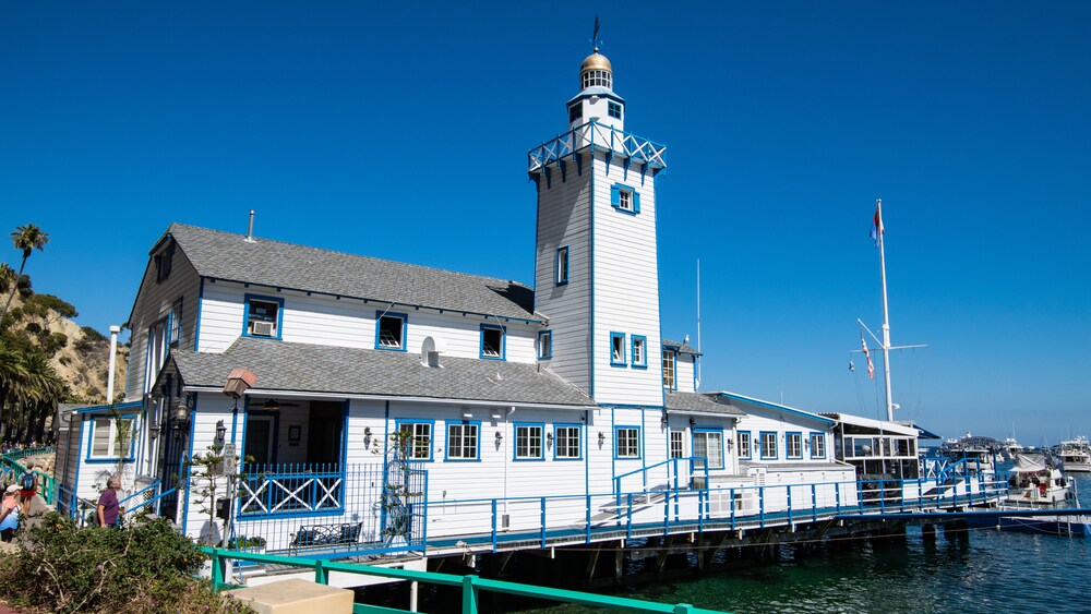 Explore the historical buildings of Avalon, Catalina Island’s bustling port city.  