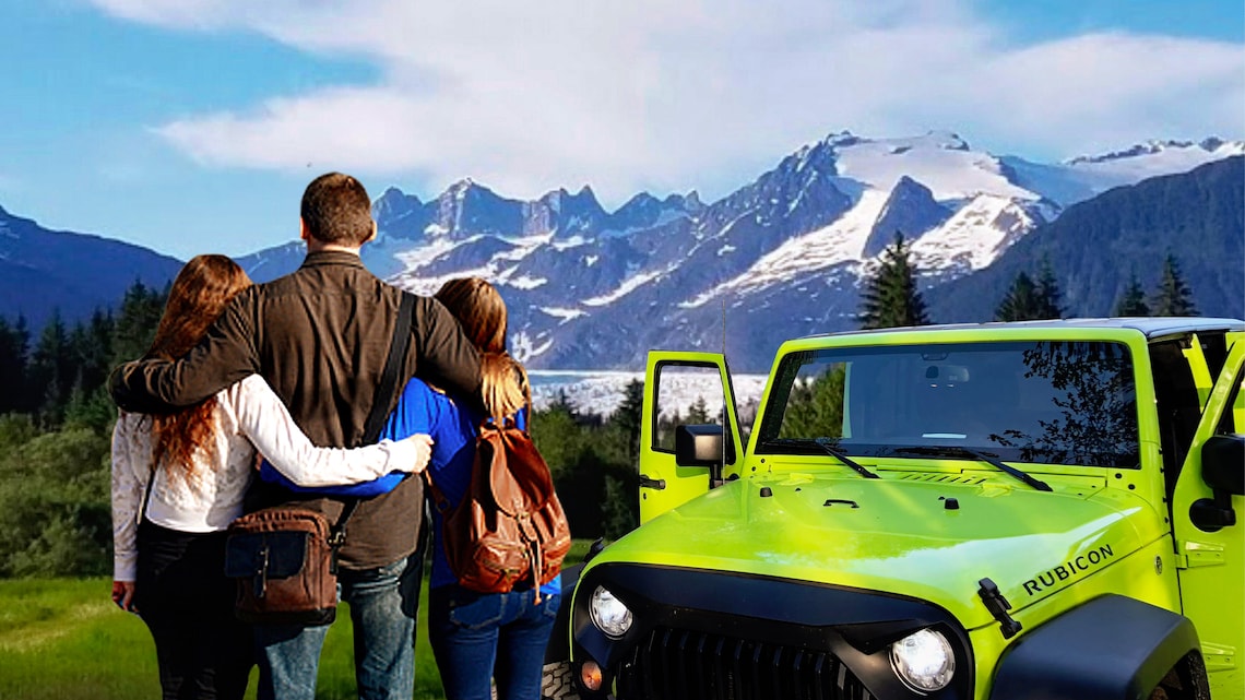 SelfGuided Jeep Adventure (2Door) from Juneau Disney Cruise Line