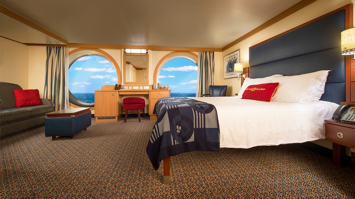 Disney Dream Oceanview Staterooms Disney Cruise Line